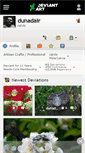 Mobile Screenshot of dunadair.deviantart.com