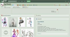 Desktop Screenshot of fiyoritakeshi.deviantart.com