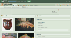 Desktop Screenshot of matt-holmes.deviantart.com