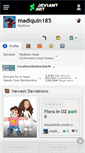 Mobile Screenshot of madiquin185.deviantart.com