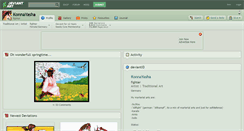 Desktop Screenshot of konnayasha.deviantart.com