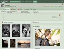 Tablet Screenshot of erenozy.deviantart.com
