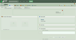 Desktop Screenshot of kitted.deviantart.com