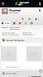 Mobile Screenshot of lilsusman.deviantart.com