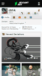 Mobile Screenshot of ctrl-k.deviantart.com