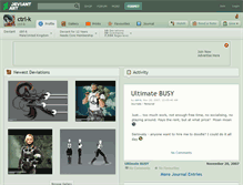 Tablet Screenshot of ctrl-k.deviantart.com