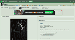 Desktop Screenshot of petxis.deviantart.com