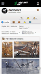 Mobile Screenshot of danmoore.deviantart.com