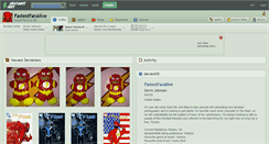 Desktop Screenshot of fastestfanalive.deviantart.com