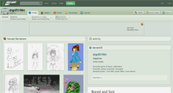 Desktop Screenshot of drgnfli1984.deviantart.com