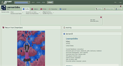 Desktop Screenshot of leannansidhe.deviantart.com