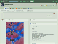 Tablet Screenshot of leannansidhe.deviantart.com