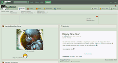 Desktop Screenshot of leafraven.deviantart.com