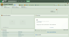 Desktop Screenshot of imsuperhappyplz.deviantart.com