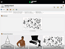 Tablet Screenshot of beastywizard.deviantart.com