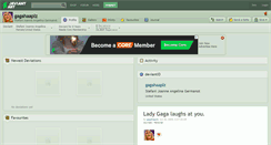 Desktop Screenshot of gagahaaplz.deviantart.com