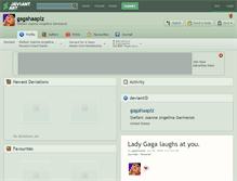 Tablet Screenshot of gagahaaplz.deviantart.com