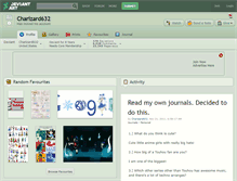 Tablet Screenshot of charizard632.deviantart.com