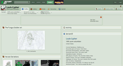 Desktop Screenshot of louis-cypher.deviantart.com