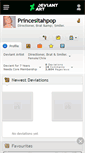 Mobile Screenshot of princesitahpop.deviantart.com