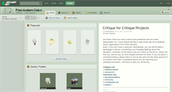 Desktop Screenshot of free-avatars-club.deviantart.com