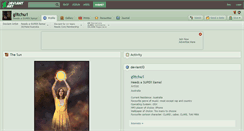Desktop Screenshot of glitchu1.deviantart.com