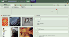 Desktop Screenshot of lykta.deviantart.com