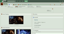 Desktop Screenshot of neovius.deviantart.com