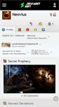 Mobile Screenshot of neovius.deviantart.com
