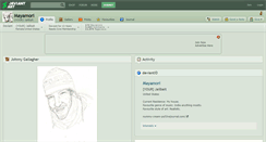 Desktop Screenshot of mayamori.deviantart.com