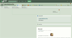 Desktop Screenshot of cutelittlesnowfox.deviantart.com