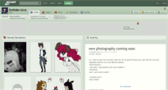 Desktop Screenshot of forbiden-love.deviantart.com