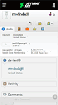 Mobile Screenshot of mwindajii.deviantart.com