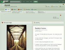 Tablet Screenshot of phonzik.deviantart.com