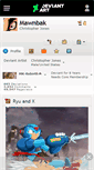 Mobile Screenshot of mawnbak.deviantart.com