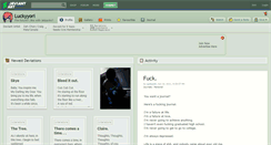 Desktop Screenshot of luckyyori.deviantart.com