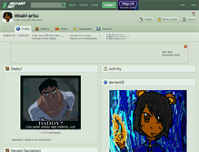 Tablet Screenshot of misaki-arisu.deviantart.com