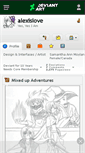 Mobile Screenshot of alexislove.deviantart.com