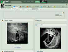 Tablet Screenshot of burzinski.deviantart.com