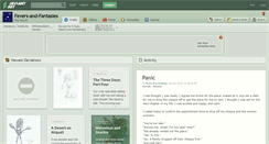Desktop Screenshot of fevers-and-fantasies.deviantart.com