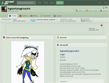 Tablet Screenshot of ingramlunagrovyle4.deviantart.com