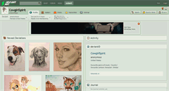 Desktop Screenshot of cowgirlspirit.deviantart.com