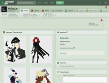 Tablet Screenshot of koszule.deviantart.com