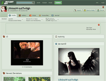 Tablet Screenshot of lifelessw-outtwiligh.deviantart.com