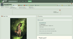 Desktop Screenshot of grendelgrack.deviantart.com