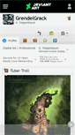 Mobile Screenshot of grendelgrack.deviantart.com