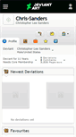 Mobile Screenshot of chris-sanders.deviantart.com