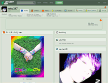 Tablet Screenshot of neko217.deviantart.com
