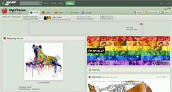 Desktop Screenshot of nighttracker.deviantart.com