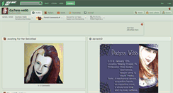 Desktop Screenshot of duchess-webb.deviantart.com